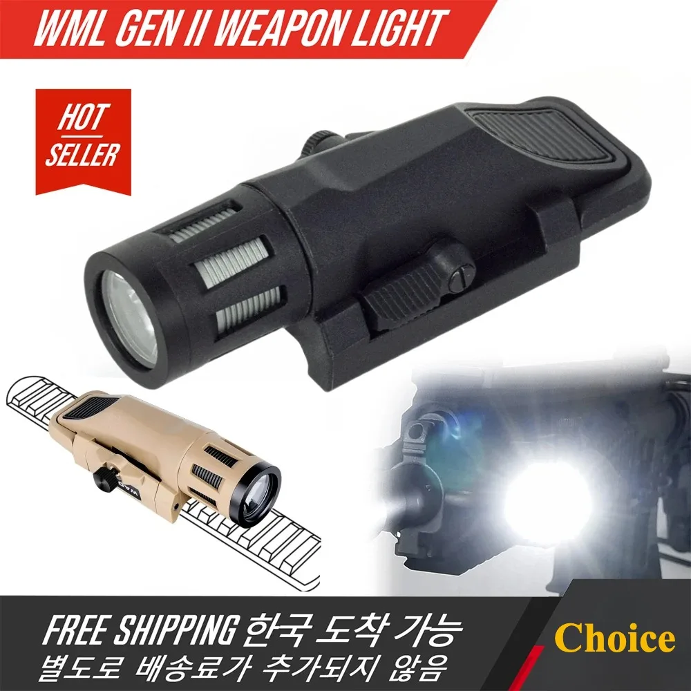 Timing Light Gun - Linterna Táctica LED WML-G2 con Luz