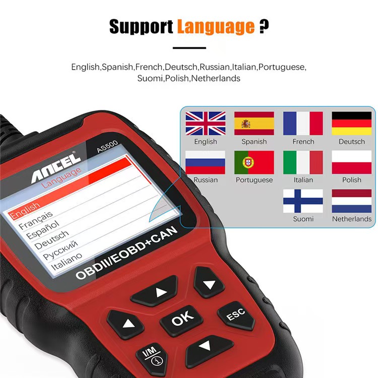 Car Diagnostic Tool - Analizador de Motor de Automóvil con