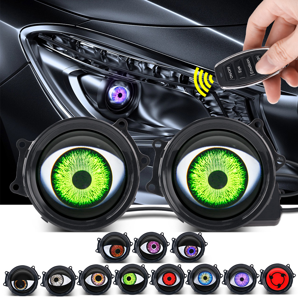 Headlight Aiming Tool - Luces LED dinámicas de ojo de