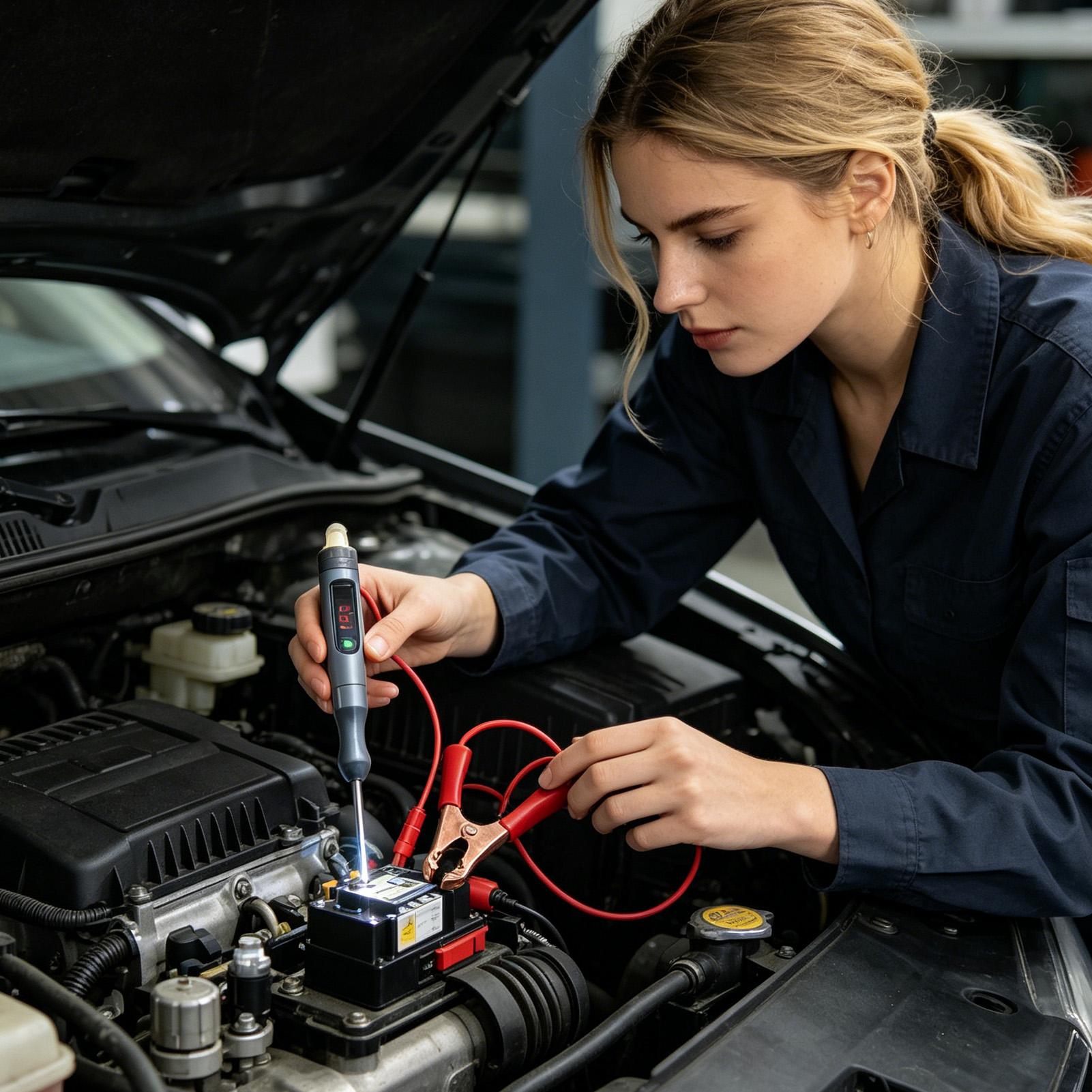 Luz de prueba automotriz, herr - Car Diagnostic Tool reseña y precio