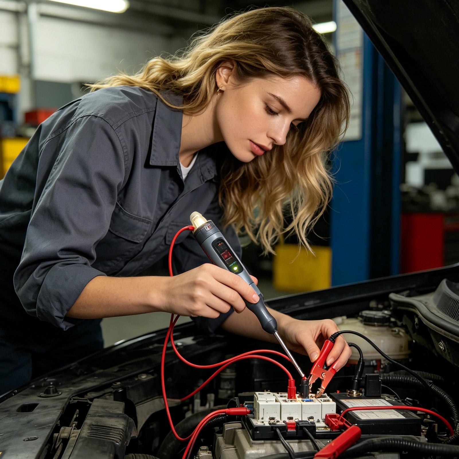 Luz de prueba automotriz, herr - Car Diagnostic Tool reseña y precio