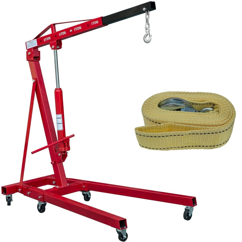Grúa Hidráulica de Taller de 2 - Engine Hoist Crane reseña y precio