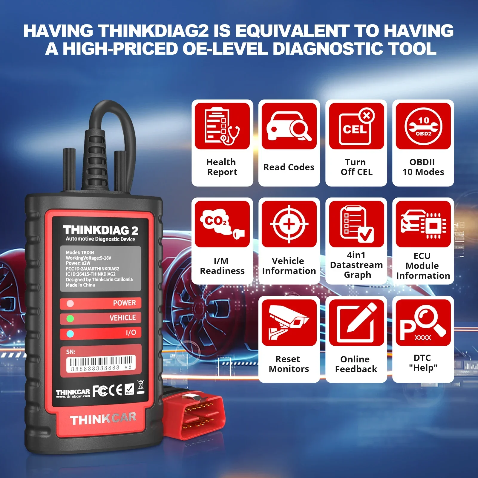 Escáner de Automóviles Premium - Car Diagnostic Tool reseña y precio