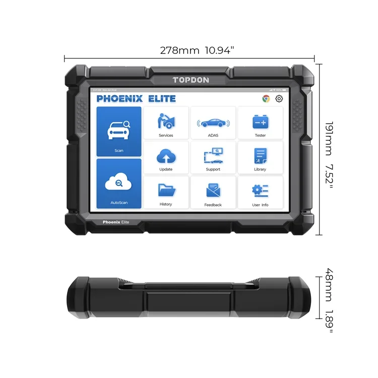 TOPDON PHOENIX ELITE Actualiza - Car Diagnostic Tool reseña y precio