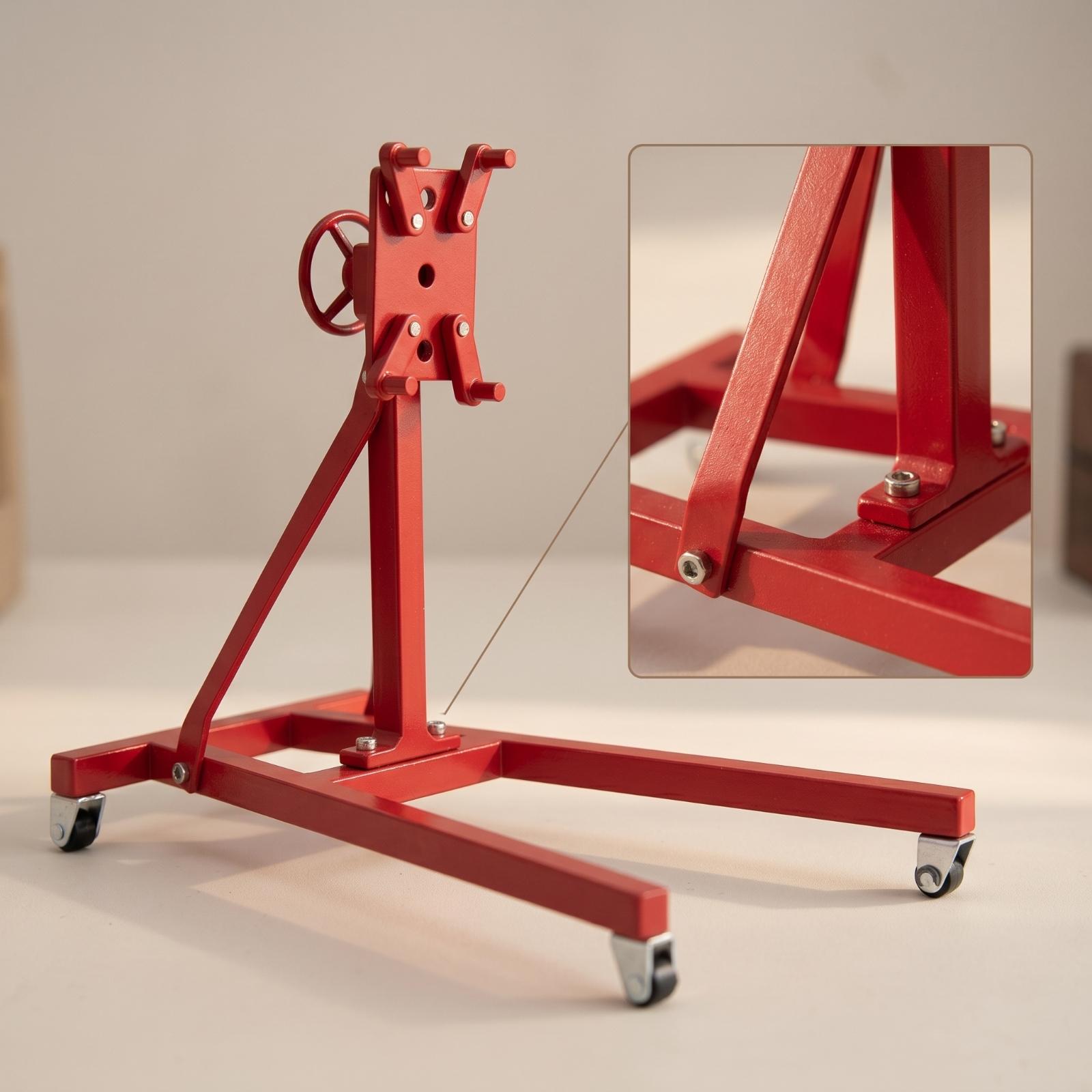 Grúa de metal modelo motorizad - Engine Hoist Crane reseña y precio