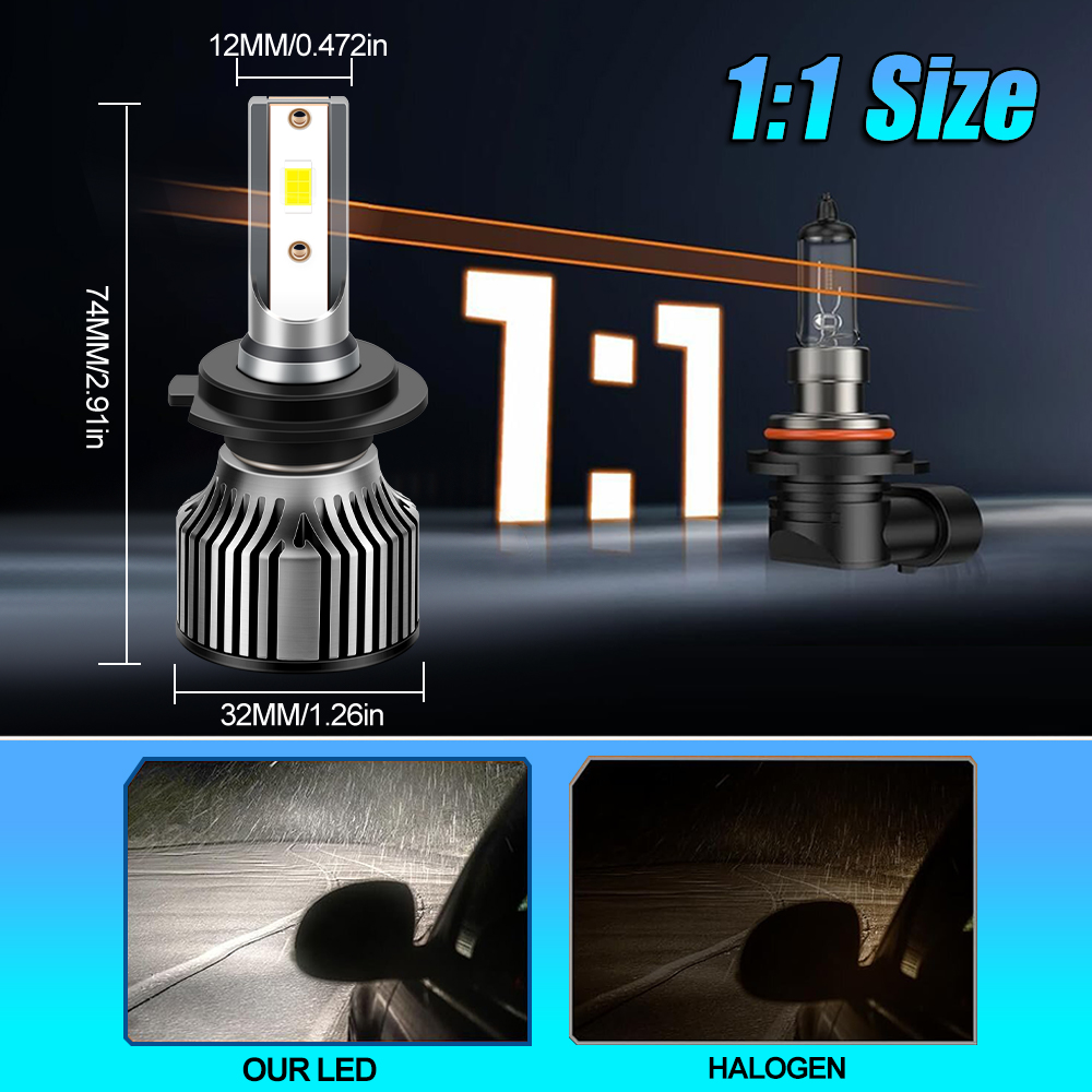Faros delanteros LED para coch - Headlight Aiming Tool reseña y precio