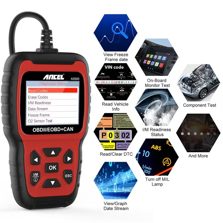 Analizador de Motor de Automóv - Car Diagnostic Tool reseña y precio