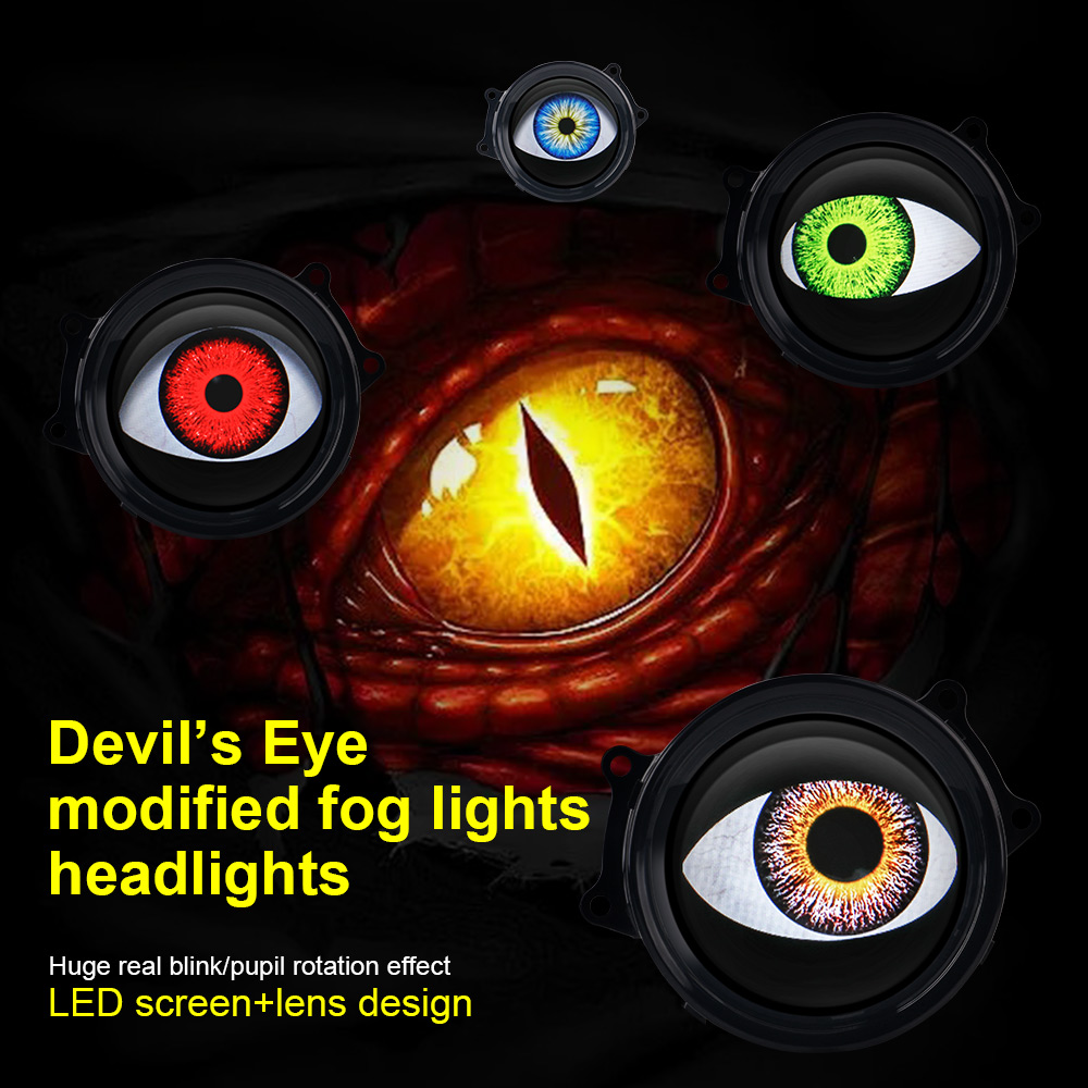 Luces LED dinámicas de ojo de  - Headlight Aiming Tool reseña y precio