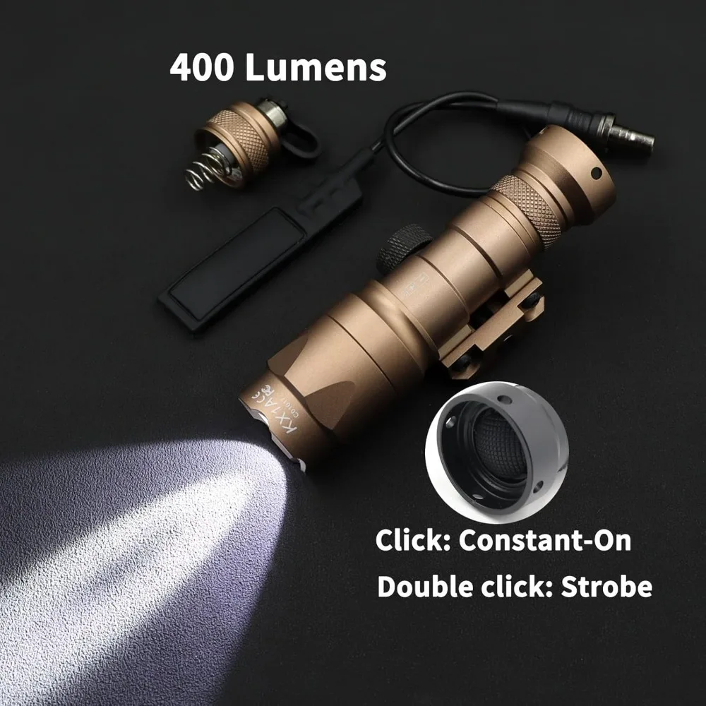 Luz de explorador táctica M600 - Timing Light Gun reseña y precio