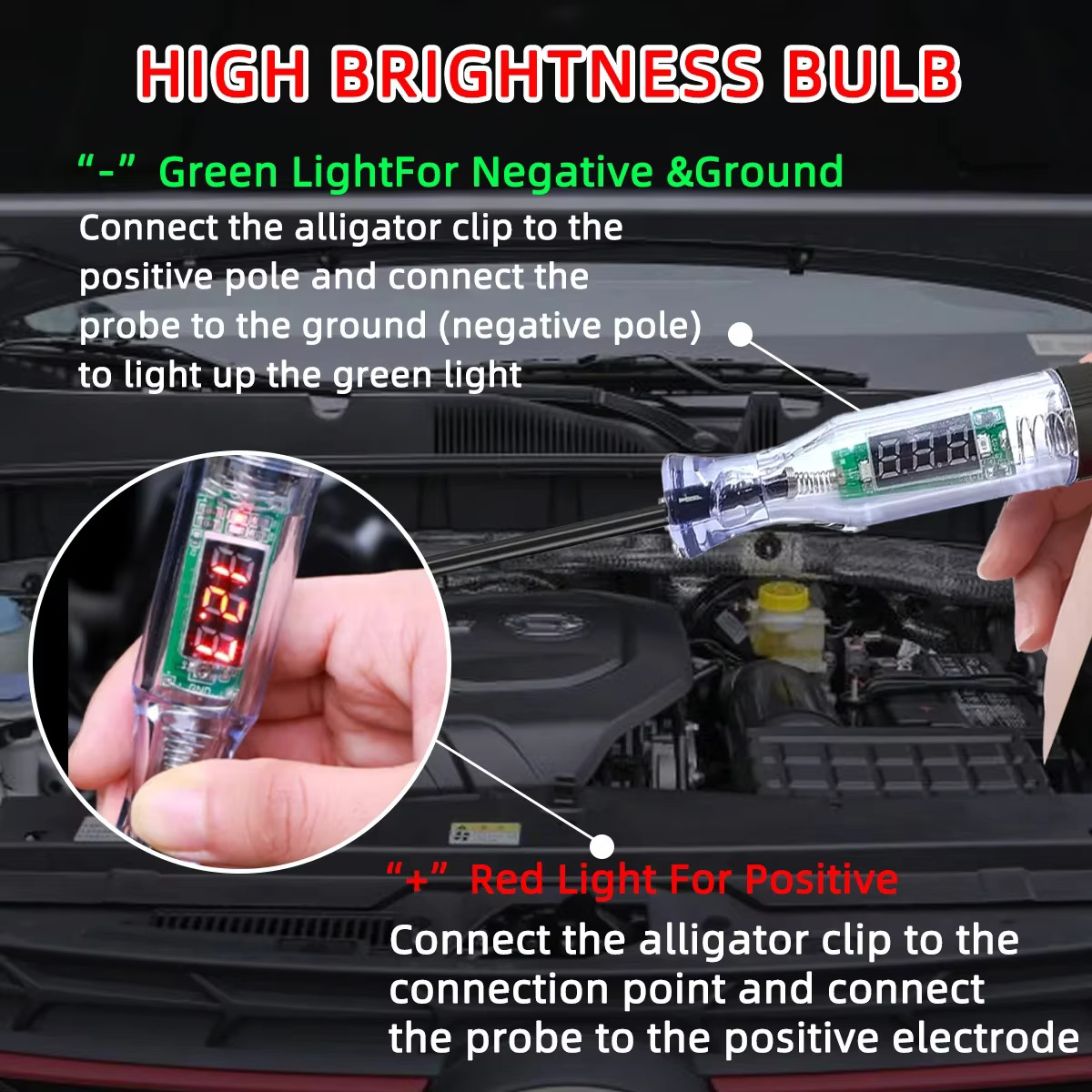 Lápiz Probador de Voltaje para - Car Diagnostic Tool reseña y precio