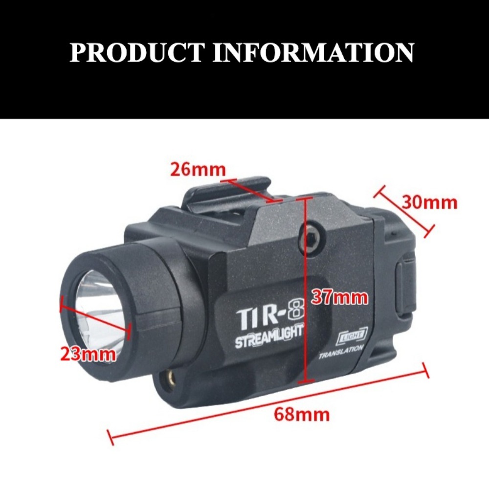 Linterna Táctica LED de 800 Lú - Timing Light Gun reseña y precio