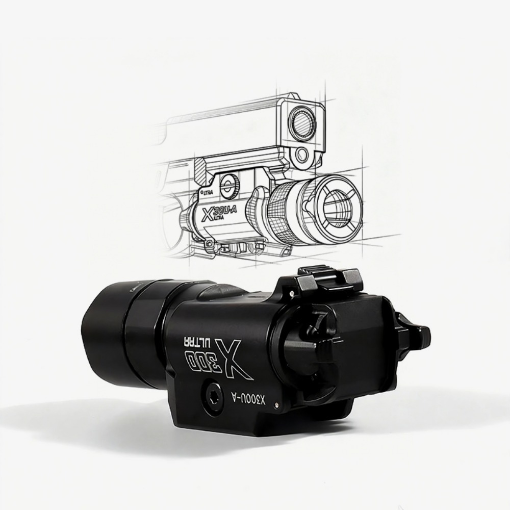 Linterna Táctica LED de 1000 L - Timing Light Gun reseña y precio